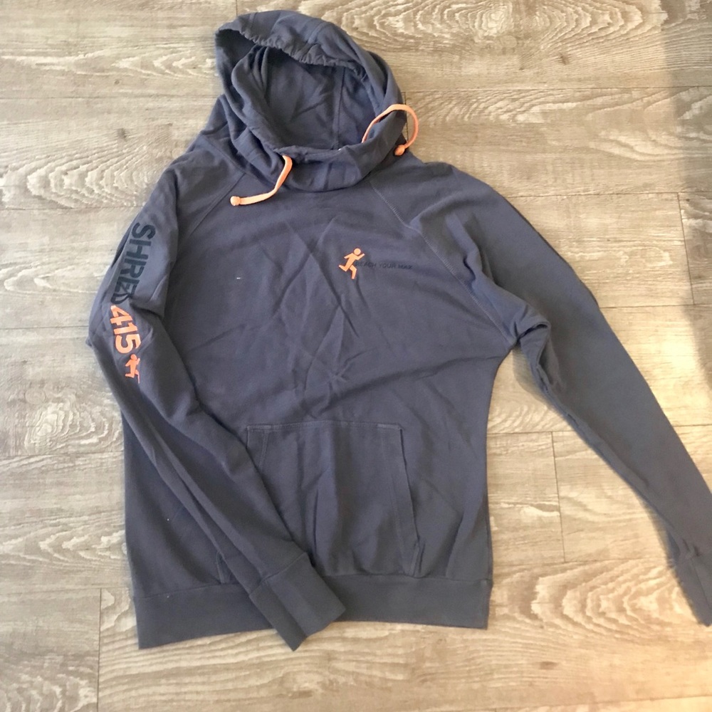 Splits59 Navy and Orange Hoodie